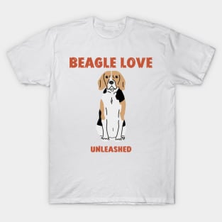 Beagle Love Unleashed T-Shirt